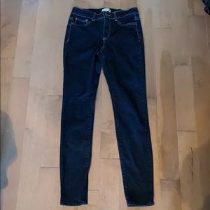 Dark wash stretchy jeggins